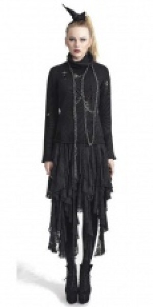  Blouse Punk Rave M-030/BK -  