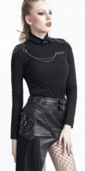  Blouse Punk Rave T-420/BK -  