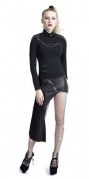  Blouse Punk Rave T-420/BK -  