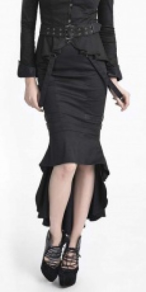  Skirt Punk Rave Q-276/BK -  