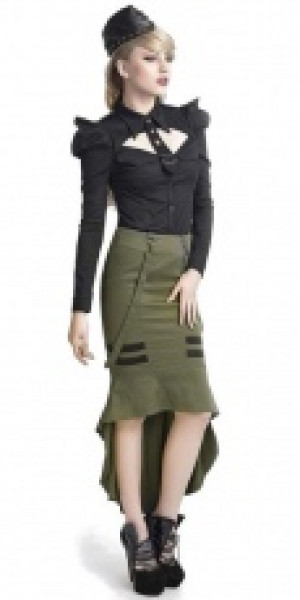  Blouse Punk Rave Y-625/BK -  