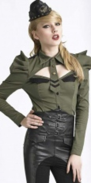  Blouse Punk Rave Y-625/GR -  