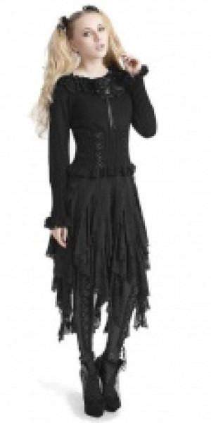 Блузка Blouse Punk Rave LM-001/BK - маленькая картинка