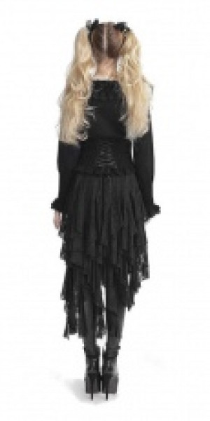 Блузка Blouse Punk Rave LM-001/BK - маленькая картинка