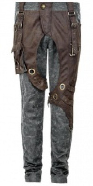  trousers Punk Rave K-241/GY-CO -  
