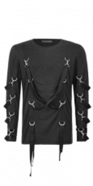  longsleeve Punk Rave T-426/BK -  