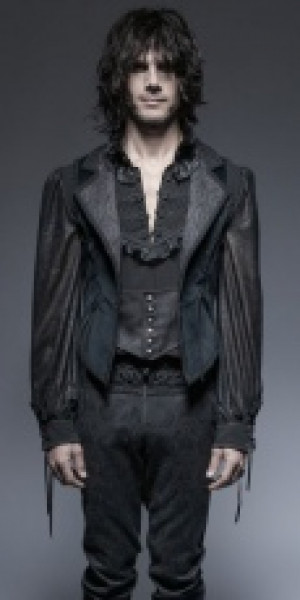  Vest Punk Rave Y-648/BL -  