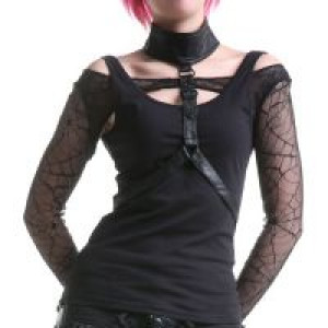  Longsleeve Punk Rave T-402/BK -  