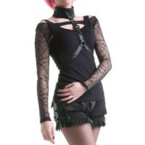  Longsleeve Punk Rave T-402/BK -  