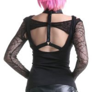  Longsleeve Punk Rave T-402/BK -  