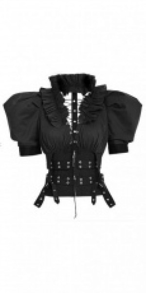  blouse Punk Rave Y-669/BK -  