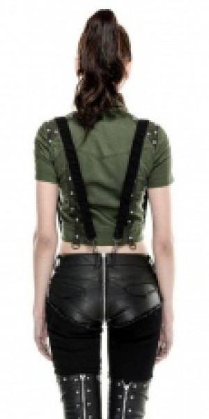  blouse Punk Rave Y-666/GR -  