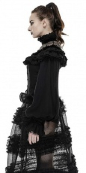  Blouse Punk Rave LY-054/BK -  