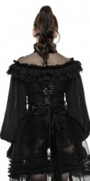  Blouse Punk Rave LY-054/BK -  