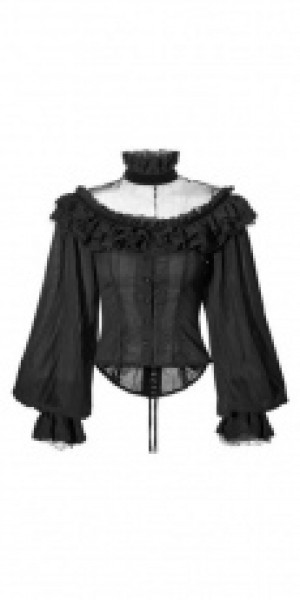  Blouse Punk Rave LY-054/BK -  
