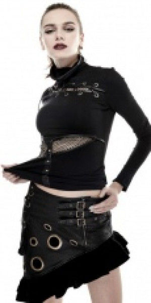  Skirt Punk Rave Q-283/BK -  