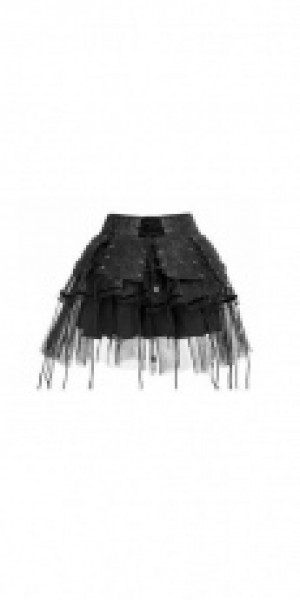  Skirt Punk Rave Q-284/BK -  