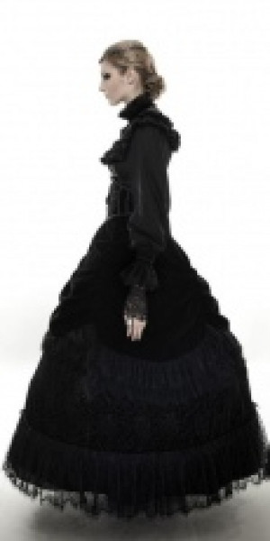  Skirt Punk Rave Q-281/BK -  