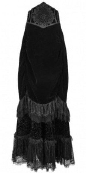  Skirt Punk Rave Q-281/BK -  