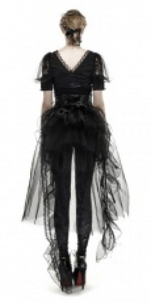  Skirt Punk Rave Q-287/BK -  