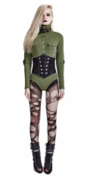  Corset Punk Rave S-184/BK -  