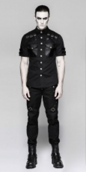  Shirt Punk Rave Y-744/BK -  