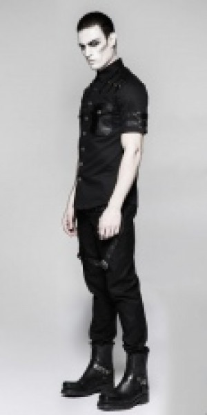  Shirt Punk Rave Y-744/BK -  