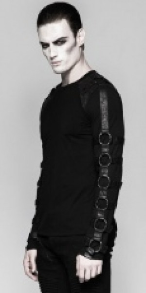  longsleeve Punk Rave T-457/BK -  