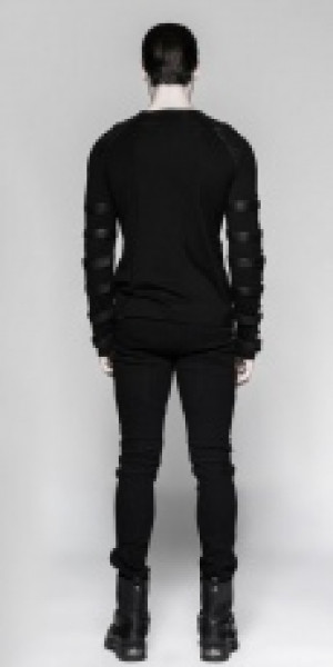  longsleeve Punk Rave T-457/BK -  