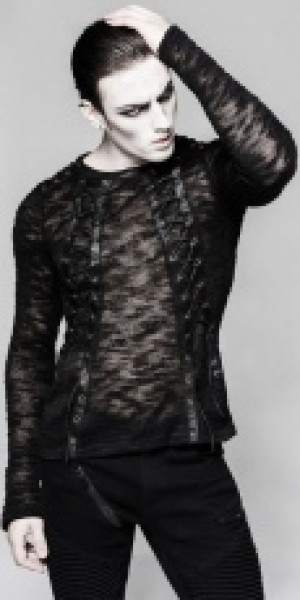  longsleeve Punk Rave T-474/BK -  