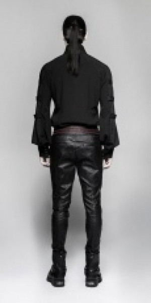  trousers Punk Rave K-285/BK-RD -  