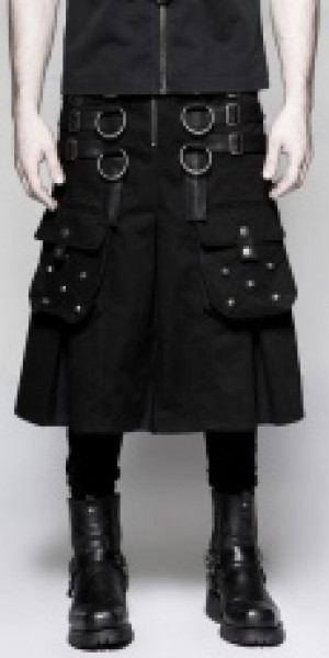  Skirt Punk Rave Q-321/BK -  