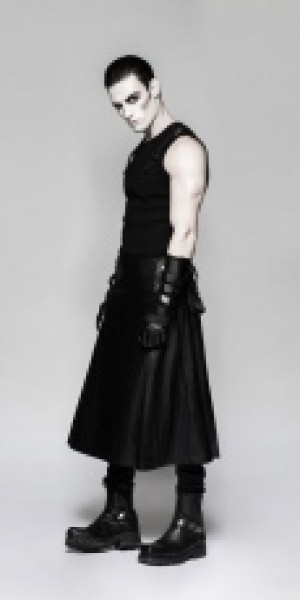  kilt Punk Rave Q-324/BK -  