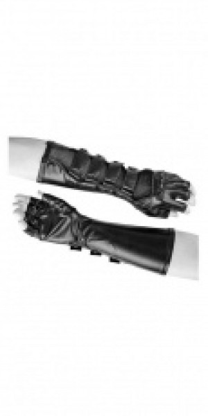  gloves Punk Rave S-214/BK -  