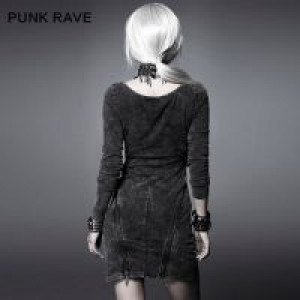  Bronze Vintage Dress Punk Rave Q-211/BK -  