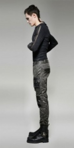  trousers Punk Rave K-263/BK -  