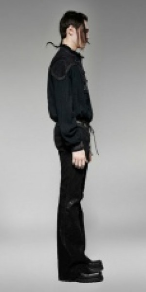  trousers Punk Rave K-268/BK -  