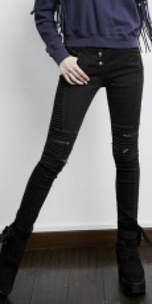  trousers Punk Rave PK-069/BK -  