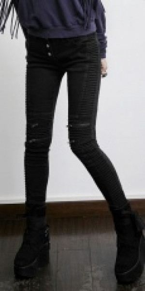  trousers Punk Rave PK-069/BK -  