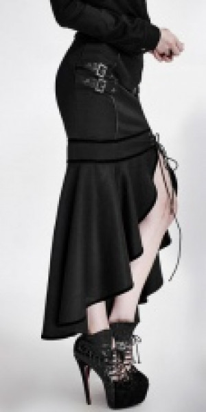  Skirt Punk Rave Q-293/BK -  