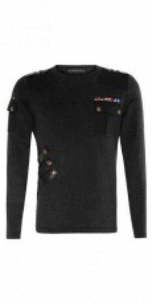  longsleeve Punk Rave T-440/BK -  
