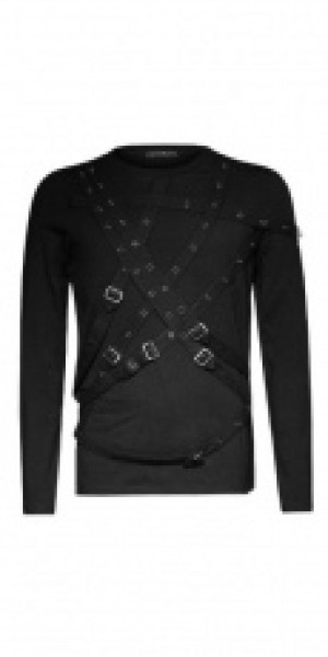  longsleeve Punk Rave T-441/BK -  