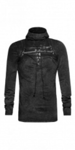  longsleeve Punk Rave T-442/BK -  