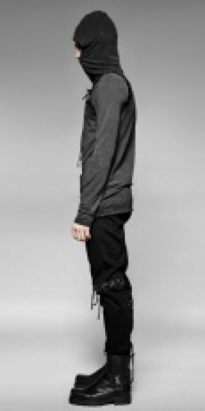  longsleeve Punk Rave T-442/BK -  