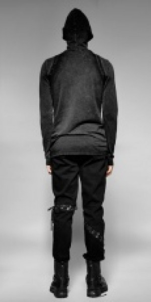  longsleeve Punk Rave T-442/BK -  