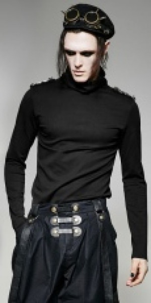  longsleeve Punk Rave T-443/BK -  