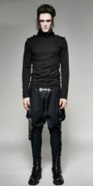  longsleeve Punk Rave T-443/BK -  