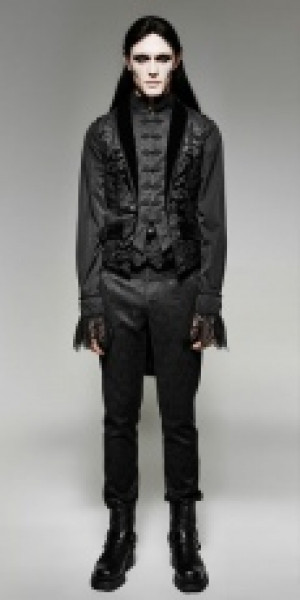  Vest Punk Rave Y-696/BK -  