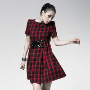     Dress Punk Rave PQ-023/BK-RD -  