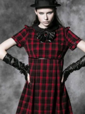     Dress Punk Rave PQ-023/BK-RD -  